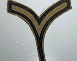 Original Civil War Federal Regulation Chevrons Artillery