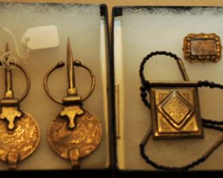 Vintage Moroccan/Berber Fibula & NECLACE 