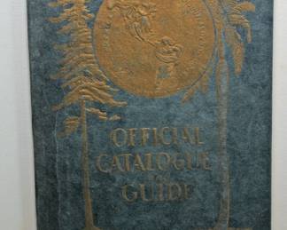 Antique 1901 OFFICIAL Catalogue and Guide~"PAN AMERICAN EXPOSITION"~Maps~