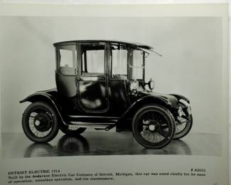 SELECETION OF EARLY ELECTRIC AUTOMOBILES