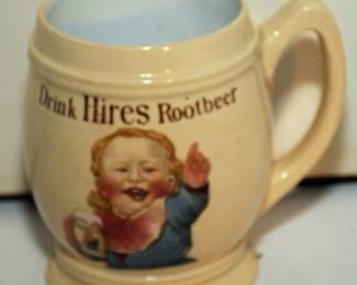 METTLACH HIRES ROOTBEER MUG