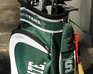 GOLF BAG AND CLUBS + MORE FAIRWAY CLUBS
