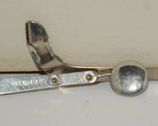 RARE PAT AUG. 1887 ANTIQUE CUFFLINK ADJUSTERS /GAMBLER'S CARD CHEATING 