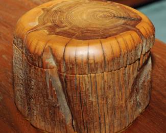 NATURAL WOOD STORAGE CONTAINER