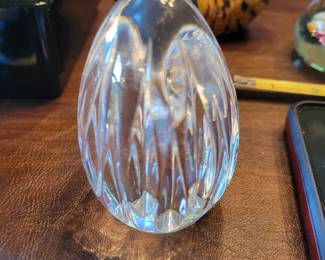 Rogaska Crystal Paperweight