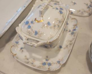 Large Set of Tressemanes & Vogt (T&V), Limoges, France, Dish Set, More Photos as we unpack this set!