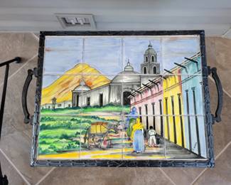 Mexican Talavera Table