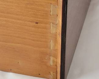 West Michigan Furniture Company 20th-century Colonial Revival Chippendale-style chest-on-chest.