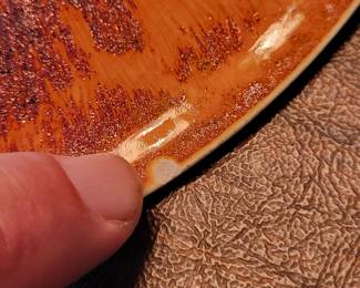 Small chip on Antique Pilkington Royal Lancastrian Pottery Plate