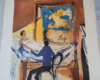 Salvador Dali Prints Max Inter Ltd Late 1980's