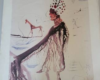 Salvador Dali Prints Max Inter Ltd Late 1980's