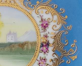 Hand Painted Nippon Wall Plates