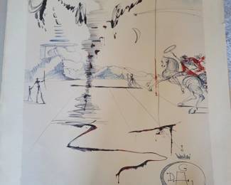 Salvador Dali Prints Max Inter Ltd Late 1980's