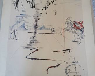 Salvador Dali Prints Max Inter Ltd Late 1980's