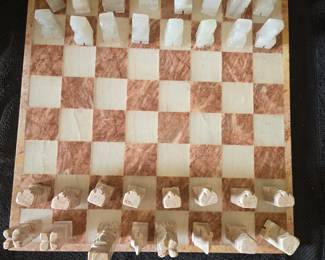 Marble chess set