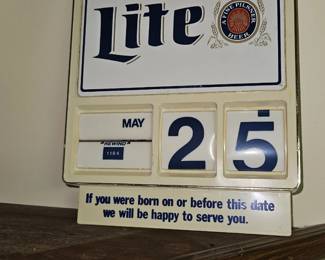 Lite beer sign