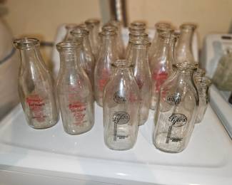 Dowagiac milk bottles