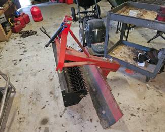 drag blade & aerator