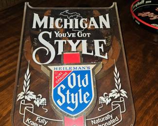 Old Style bar sign