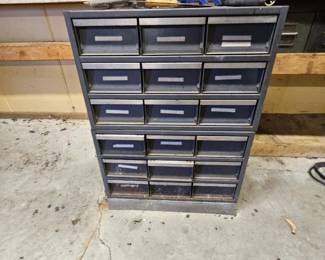 metal parts bins
