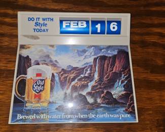 Old Style bar sign