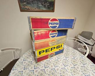 Wooden Pepsi Crates