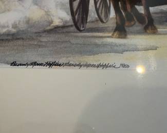 J180 - $20. Beverly Moore Hoffins Signed Print #4/50.