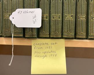 J59 - $65. 1931 - 1948. Complete Set Funk & Wagnalls New Standard Encylopedia Set.