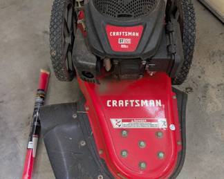J158 - $175. CRAFTSMAN ST 120 159cc string mower.