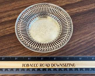 J191 - $120. Small Sterling Bowl. Weighs 53 grams.