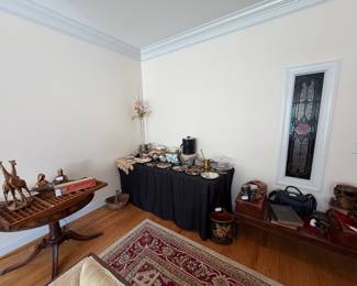 OVERVIEWS. We can not hold items out of these photos - you MUST come to the sale to purchase and shop!