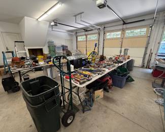 OVERVIEWS. We can not hold items out of these photos - you MUST come to the sale to purchase and shop!