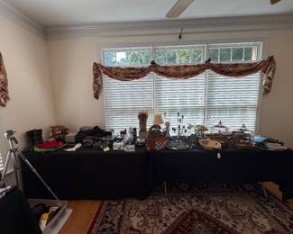 OVERVIEWS. We can not hold items out of these photos - you MUST come to the sale to purchase and shop!