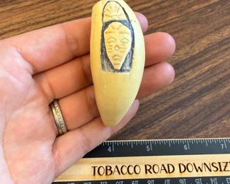 J193 - $60. Carved Whale Tooth.