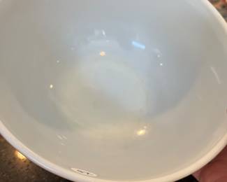 J196 - $55. 3 Piece Pyrex Woodland Bowl Set. 1 - 750 ml. 2 - 2.5 l. There are scratches inside from utensils