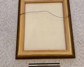 J124 - $225. Roy Blair Original Cowboy Painting. Measures 23" W x 27" Tall.