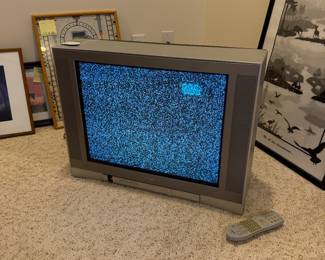 J76 - $300. 2004 24" Toshiba Color TV with Remote. Model 24AF44.