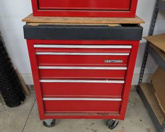 J155 - $150. Craftsman tool box 10 compartment.