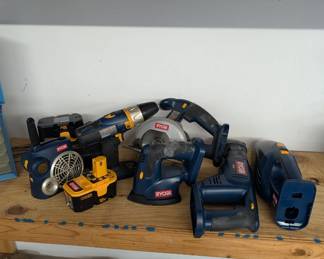 J172 - $100. Ryobi Tool Lot.
