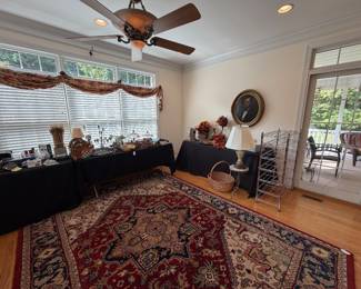 OVERVIEWS. We can not hold items out of these photos - you MUST come to the sale to purchase and shop!
