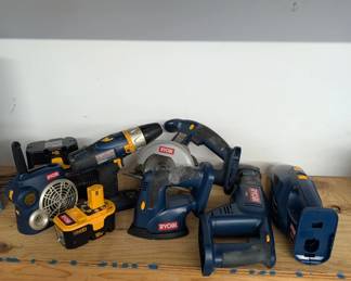 J172 - $100. Ryobi Tool Lot.