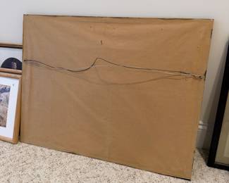 J186 - $95. Large Nancy Cunningham Watercolor. Measures 29" x 22"