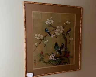 J177 - $35. Framed Print. Measures 27" x 30".