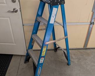 J149 - $40. Werner Small 3 Step Ladder.