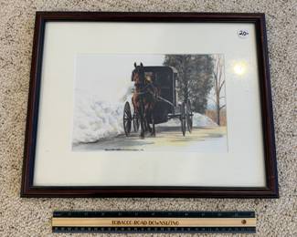 J180 - $20. Beverly Moore Hoffins Signed Print #4/50.