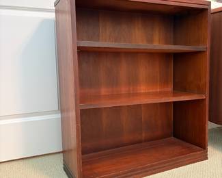 J75 - $30. Bookshelf with Adjustable Shelves. Measures 30" W x 11.5" D x 24" Tall.