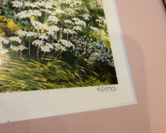J123 - $25. Beverly Moore Hoffsies "Historic Yellow Springs". Number 43/500. Measures 16" W x 14.5" Tall.