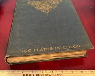 J32 - $100. Volume I & II. Beautiful Flowers and How to Grow Them - 100 Plates in Color. Wright & Wright. Dodge Publishing Company.