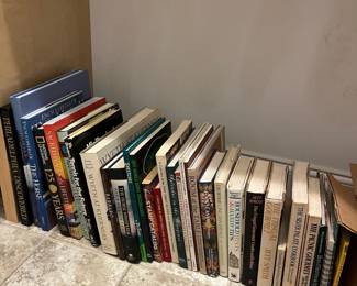 OVERVIEWS - you must come to the sale to shop these books, we are unable to hold from overview photos.