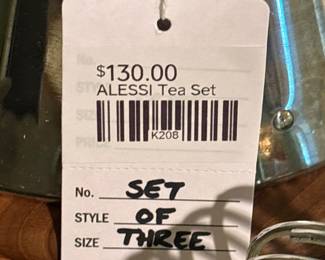 Alessi Tea Set